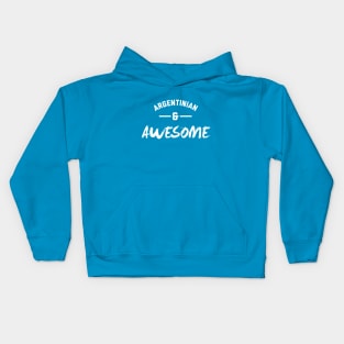 Agentinian and Awesome Kids Hoodie